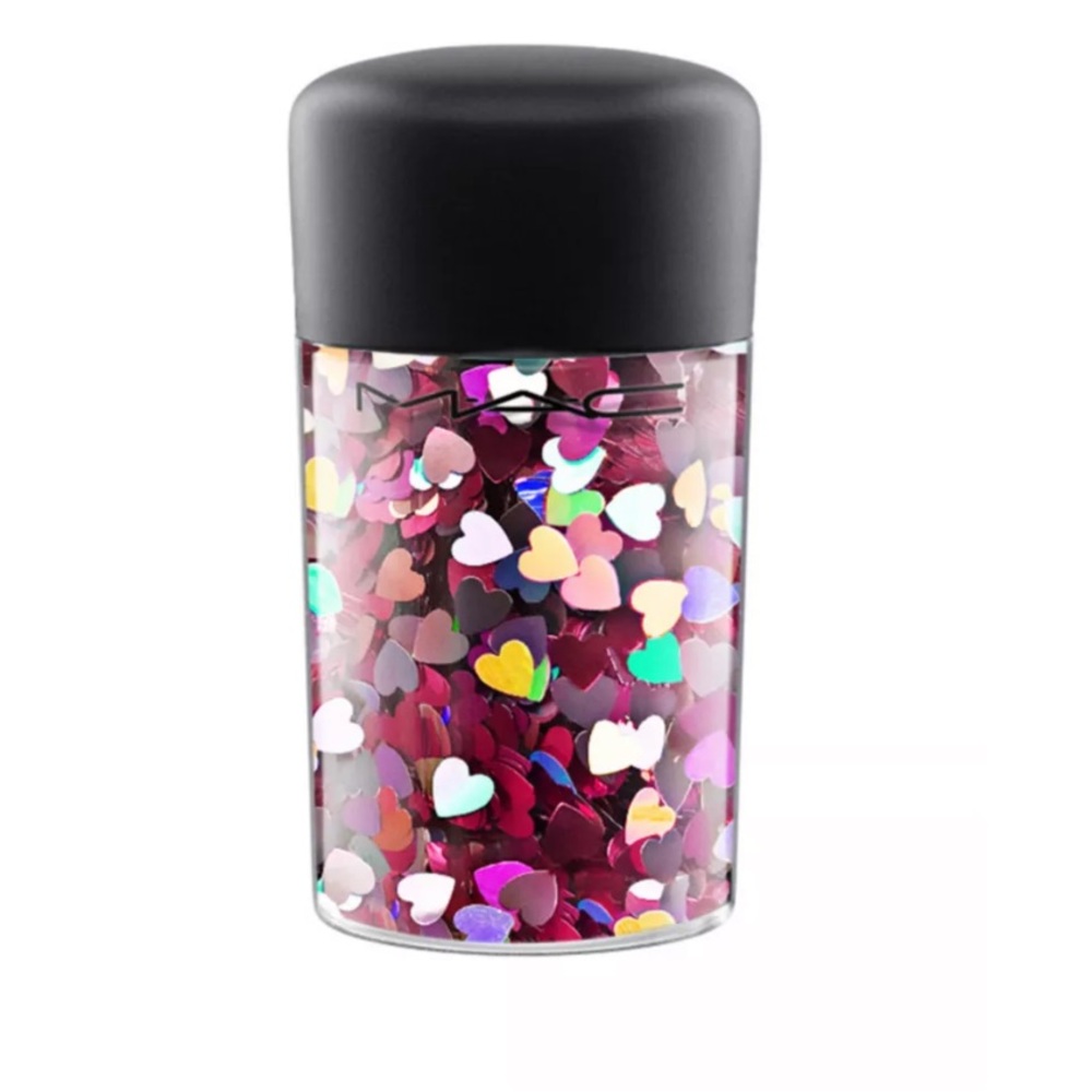 New in box MAC Cosmetics Glitter Brilliants Pink Hearts limited edition